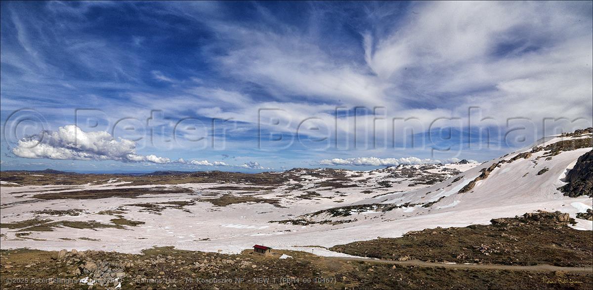 Peter Bellingham Photography Seamans Hut - Mt Kosciuszko NP - NSW T (PBH4 00 10467)
